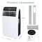 Edendirect 7,800 BTU Portable Air Conditioner Cools 400 Sq. Ft. with Dehumidifier, 3 Fan Speeds and Remote ED-SPF1-12C - alternate 2