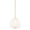 Hudson Valley Lighting Scranton 15 in. Pendant Aged Brass 3015-AGB - alternate 1