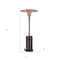 Homeroots 40000 BTU Bronze Steel Propane Cylindrical Pole Standing Patio Heater 480584 - alternate 2