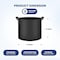 Ipower YSSOA Grow Bags 2 Gallon 300G Reusable Breathable Gardening Pots w/ Handles Non-Woven Fabric, 24PK GLGROWBAG2X6BLKX4 - alternate 2
