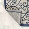 Jonathan Y Madrid Vintage Filigree Textured Weave Navy/Beige 3 ft. x 5 ft. Indoor/Outdoor Area Rug SMB107G-3 - alternate 2