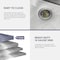 Wrightmaster 21 in. Undermount 16-Gauge Stainless Steel Single Bowl Bar Prep Kitchen Sink with Drain Strainer ZROP484737 - alternate 2