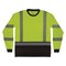 Ergodyne Hi-Vis Shirt, L, Lime, Long Sleeve 22294 - alternate 2