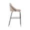 Manhattan Comfort Gracie Barstool in Tan and Black BS022-BTN - alternate 2