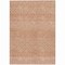 Homeroots 5' X 8' Salmon And Ivory Chevron Washable Indoor Outdoor Area Rug 612293 - alternate 2
