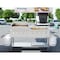 Koolmore 60 in. 8-Burner Commercial Outdoor Propane Gas Grill with 30 in. Pizza Oven in Stainless-Steel,  CGKIT6-P30 - alternate 2