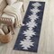 Jonathan Y Peyton Minimalist Geometric Totem Non-Slip Machine-Washable Charcoal/Cream 2 ft. x 8 ft. Runner Rug WSH510H-28 - alternate 1