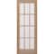 Doornmore G112, 37.75" x 98" ( 36" Door) Left Hand, Mahogany SDL 12 Lite Exterior Door G112-SW-3696_1_LI - alternate 1