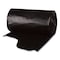 Berry Plastics Heavy-Duty Low-Density Wing Tie Contractor Bags, 55 gal, 3 mil, 35.75in x 53.88in, Black, 60PK WTCON55GAL - alternate 1