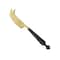 Cravings By Chrissy Teigen 3 Piece Brass Cheese Knife Set with Black Handles 96213.03 - alternate 2