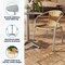 Flash Furniture Round Table Set, Aluminum, Plastic, Rattan, Stainless Steel, Grey TLH-ALUM-24RD-020BGECHR2-GG - alternate 2