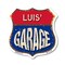 Signmission Luis's Garage, 12 Inch X 12 Inch, Plastic Sign SHI-P-12-383-LUIS - alternate 1
