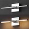 Jonathan Y McKenna 16.25" Modern Minimalist Dimmable Integrated LED Metal Wall Sconce, Chrome JYL7039A - alternate 2