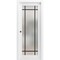 Sartodoors Sliding Pocket Door with Frosted Tempered Glass Planum 2112 White 28x80 Solid Core Modern Interior PLANUM2112PD-WS-28 x 80 - alternate 1
