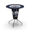 Holland Bar Stool Co Lighted 42" Black Edmonton Oilers Pub Table L218B42EdmOil36REdmOil - alternate 1