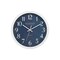 Monarch Specialties Clocks, 12-in. Round, Wall Clock, Blue Face, White Frame, Modern, Contemporary I 9116 - alternate 1