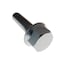 Zoro Select Not Graded, 5/16"-18 Standard Flange Bolt, Plain Stainless Steel, 1 1/4 in L, 50 PK 1-SFH-31C-125 - alternate 2