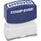 Trodat Pre-inked APPROVED Message Stamp - Message Stamp - APPROVED - 0.56in Impression Width x 1.69in 5941 - alternate 1