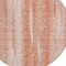 Homeroots 8' Orange And Salmon Round Botanical Leaves Washable Indoor Outdoor Area Rug 581974 - alternate 3