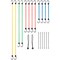 Performance Tool 1/2 in. Dr. 20 in. Extension, Chrome Vanadium Steel, Corrosion Resistant W32153 - alternate 1