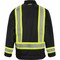 Ironwear Class 1 Type O Two Tone Heavy Duty Insulated Freezer Jacket, Black, X-Large 6950-B-XL - alternate 2