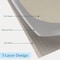 Petmaker Dog Mat for Food & Water, Crate Pad & Floor Protector X-Large PVC Memory Foam Pad w/ Non-Slip Bottom PET6418 - alternate 2