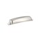 Amerock Stature 5-1/16 inch 128mm Center-to-Center Polished Nickel Cabinet Cup Pull BP22439PN - alternate 1