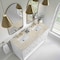 James Martin Vanities Breckenridge 60" Double Vanity, Bright White, w/ 3 CM Tajnar Eclos Top 330-V60D-BW-3TJR - alternate 2