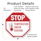 Signmission Stop Temperature Check Station, 6 Inch X 6 Inch, Plastic Sign OC-P-6-199 - alternate 2