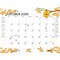 House Of Doolittle Academic Monthly Desk Pad Calendar, Honeycomb, 12 Months, Aug-Jul, 22 in x 17 in 1565 - alternate 2
