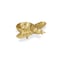 Homeroots 8in Gold Bumble Bee Cast Iron Vanity Tray 483169 - alternate 2