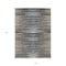 Homeroots 9' X 12' Brown Taupe And Chocolate Striped Washable Indoor Outdoor Area Rug 577990 - alternate 2