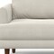 Homeroots 76" Cream Fabric Wood Sofa 640980 - alternate 2