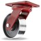 Hamilton Plate Caster, Kingpinless Swivel, Steel, 6 in, 2500 lb S-ZFHS-6FSB - alternate 1