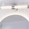 Jonathan Y Brooks 20.13" 1-Light Industrial Mid-Century Iron Integrated LED Vanity Light, Nickel JYL7119B - alternate 2