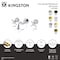 Kingston Brass Two-Handle Wall Mount Tub Faucet, Polished Brass KS3022BEX - alternate 2