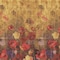 Homeroots 3' X 5' Gold Red And Brown Floral Washable Indoor Outdoor Area Rug 597056 - alternate 2