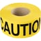 Ironwear 3in x 1000' Barricade Caution Tape, 2.5 Mil Thick, Yellow 1100-01 - alternate 1