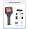 Vevor Infrared Thermal Imager Temperature Imaging Camera IR Resolution 256x192 SC256M - alternate 2