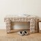 Homeroots 40in Fabric and Plastic Upholstered Bench 668852 - alternate 2