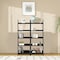 International Concepts Lean To Shelf Units with 5 Shelves, Set of 2 Pieces, Black K-SH67-2660-2 - alternate 2