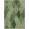 Homeroots 8' X 10' Green Mint Green And Sage Argyle Washable Indoor Outdoor Area Rug 613690 - alternate 2