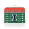 Picnic Time Family Of Brands Illinois Fighting Illini - Concert Table Mini Portable Table, Charcoal Wood Grain 843-00-141-214-0 - alternate 2