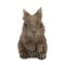 Homeroots Set of Three Brown Resin Bunny Outdoor Statues 721386 - alternate 2