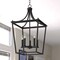 Vaxcel Cottage Grove 5-Light Matte Black Traditional Open Cage Lantern Pendant Light P0467 - alternate 2