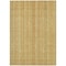 Homeroots 9' X 12' Wheat Gold And Beige Striped Washable Indoor Outdoor Area Rug 616416 - alternate 2