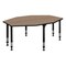 Regency I-Promise Student Classroom Desk, 60 in W X Wood, Metal, Noble Oak IP2SD6024NO - alternate 2