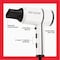 Revlon Crystal C Compact Hair Dryer RVDR5296 - alternate 2
