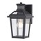 Vaxcel Hanover Park Black Motion Dusk to Dawn Outdoor Wall Sconce Light T0813 - alternate 1