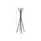 Homeroots 68in Brown Wood Four Hook Freestanding Coat Rack 372979 - alternate 2